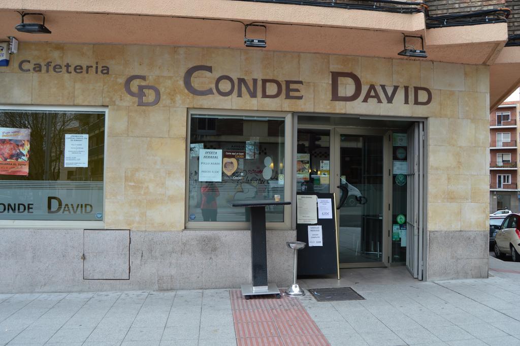 Hostal Conde David Salamanca Exteriör bild